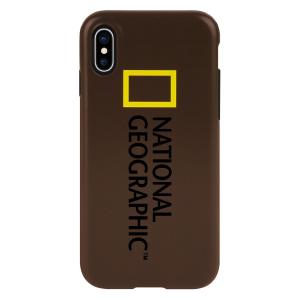 National Geographic iPhone XS / X Hard Shell ブラウン 目安在庫=○｜compmoto-y