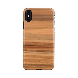 ｍａｎ＆ｗｏｏｄ iPhone XR real wood case Cappuccino 目安在庫=○｜compmoto-y