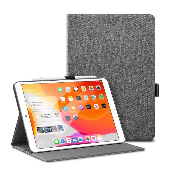 ＥＳＲ 2019 iPad 10.2inch専用 ペンホルダー付きプレミアムSmart Folio ...