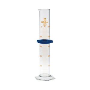 柴田科学 メスシリンダー カスタムA 500mL  目安在庫=○