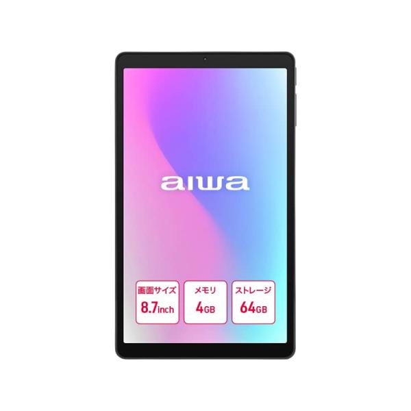 アイワ aiwa tab AS8L-2 Android15搭載8.68インチタブレットPC (Hel...