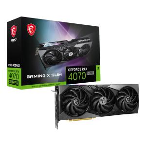 ＭＳＩ （正式型番：GeForce RTX 4070 SUPER 12G GAMING X SLIM） GeForce RTX 407 目安在庫=○｜compmoto-y