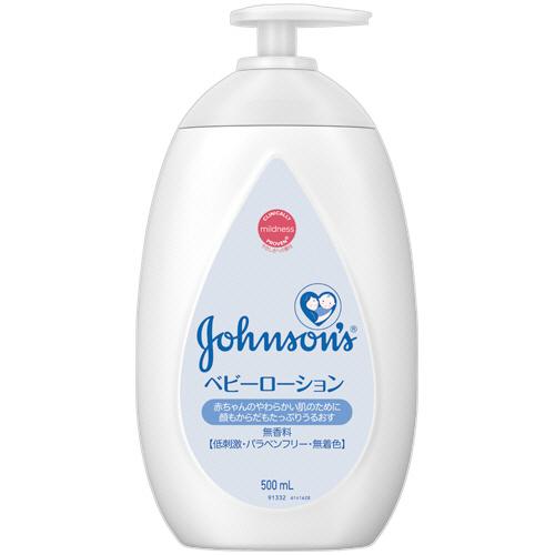 ＪＮＴＬコンシューマーヘルス ジョンソン ベビーローション 無香料 500mL 1本 取り寄せ商品
