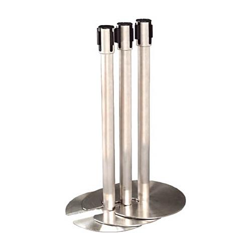 友屋 ガイドポール ステンレス(H80cm)青 1台 目安在庫=○