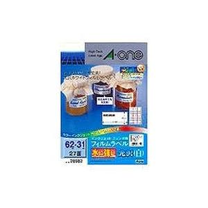 エーワン 光沢フィルムラベル 27面の買取情報