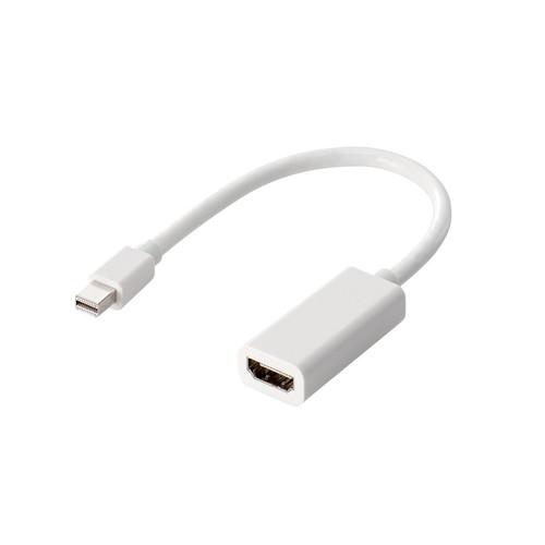エレコム Mini DisplayPort-HDMI変換アダプタ AD-MDPHDMIWH メーカー...