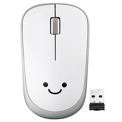 エレコム 省電力 長持ち ワイヤレスマウス USB 3ボタン IR LED メーカー在庫品