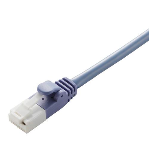 エレコム RoHS CAT5E 爪折れ防止 LANケーブル 7m 簡易パッケージ(ブルー) 目安在庫...