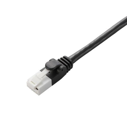 エレコム RoHS CAT6 爪折れ防止 LANケーブル 7m 簡易パッケージ(ブラック) 目安在庫...