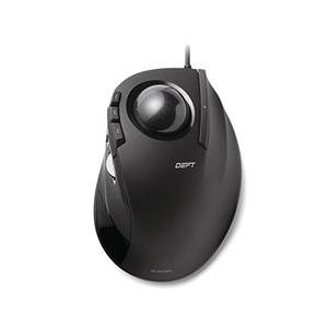 エレコム マウス トラックボール 人差し指用 8ボタン チルト機能搭載 有線 ボタン割 メーカー在庫品