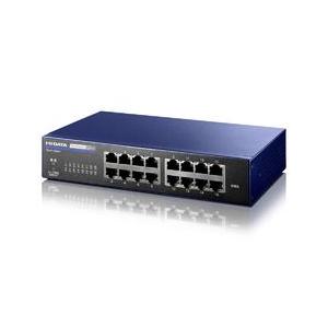 アイ・オー・データ機器 IEEE802.1X認証対応L2インテリジェントスイッチ 16ポート BSH...
