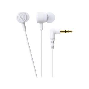 オーディオテクニカ インナーイヤーヘッドホン ホワイト ATH-CKL220 WH メーカー在庫品