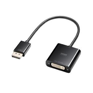 サンワサプライ DisplayPort-DVI変換アダプタ(Activeタイプ) メーカー在庫品