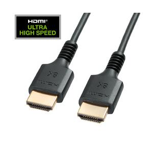 サンワサプライ UltraHighSpeed認証品スリムケーブル（1.5ｍ） メーカー在庫品