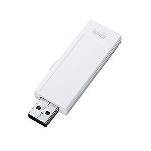 サンワサプライ USB2.0 メモリ 4GB ホワイト UFD-RNS4GW メーカー在庫品