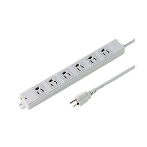 サンワサプライ 工事物件タップ 6個口・3P 0.3m TAP-K6-03 メーカー在庫品