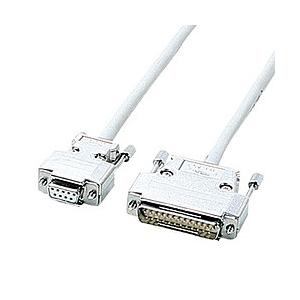 サンワサプライ RS-232Cケーブル 10m KRS-423XF10N メーカー在庫品