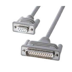 サンワサプライ RS-232Cケーブル 6m KRS-3106FK2 メーカー在庫品