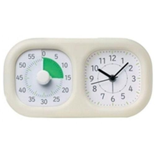 ソニック 時っ感タイマー トキ・サポ 時計プラス 時間の経過を実感　アイボリー 目安在庫=○