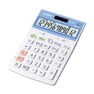 カシオ計算機（CASIO） 電卓 12桁 ジャストタイプ 抗菌電卓 JW-122CL-N メーカー在...