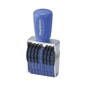 シャチハタ エルゴグリップ欧文８連ＣＦ−８３Ｇ／３号(18010) 目安在庫=○