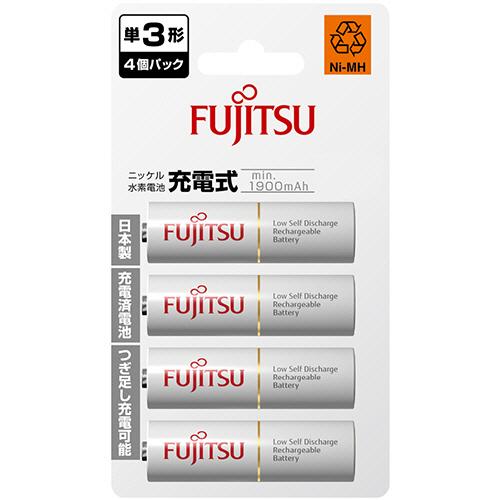 ＦＤＫ 富士通 ニッケル水素電池 スタンダードタイプ 単3形 1パック(4本) 取り寄せ商品