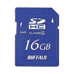 バッファロー RSDC-S16GC4B Class4 SDHCカード 16GB 目安在庫=○