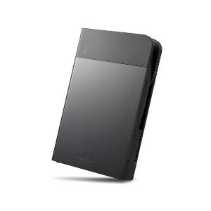バッファロー SSD-PZN480U3-BK ICカードロック解除 ポータブルSSD 480GB ブ...