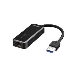 バッファロー LUA4-U3-AGTE-BK Giga USB3.0対応 有線LANアダプター ブラック 目安在庫=△