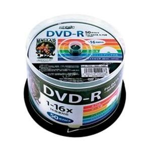 ＨＩＤＩＳＣ データ用DVD-R 16倍速 50枚 スピンドル HDDR47JNP50 目安在庫=○