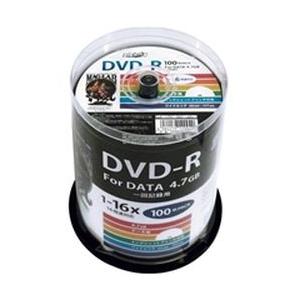ＨＩＤＩＳＣ データ用DVD-R 16倍速 100枚 スピンドル HDDR47JNP100 目安在庫...