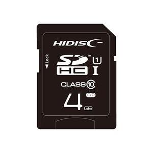 ＨＩＤＩＳＣ SDHCカード 4GB CLASS10 UHS-1対応 超高速転送 Read70 目安在庫=○｜compmoto-y