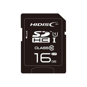 ＨＩＤＩＳＣ SDHCカード 16GB CLASS10 UHS-1対応 超高速転送 Read70 目...