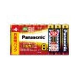 パナソニック(家電) アルカリ乾電池 単4形 8本パック LR03XJ/8SW 目安在庫=○