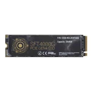 シー・エフ・デー販売 CFD SFT4000G シリーズ M.2 2280 NVMe接続 極薄ヒートシンク付き SSD 2TB 3 目安在庫=△｜compmoto-y