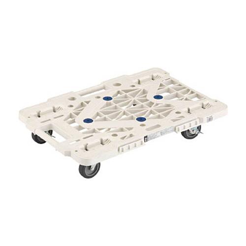 ＴＲＵＳＣＯ ルートバン 400×600 4輪自在 S付 白 メッシュタイプ 1台 目安在庫=○