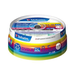 Ｖｅｒｂａｔｉｍ DVD-R DL 8.5GB 25枚スピンドル・IJP白ワイド DHR85HP25...