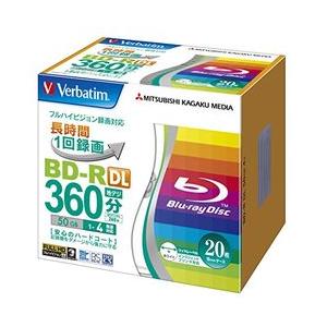 Ｖｅｒｂａｔｉｍ BD-R(Video) <片面2層> 1回録画用 260分 1-4倍速 1枚5mm...