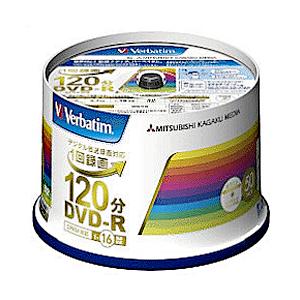 Ｖｅｒｂａｔｉｍ 録画用DVD-R 120分 50枚印刷可能レーベル16倍速 VHR12JP50V4...