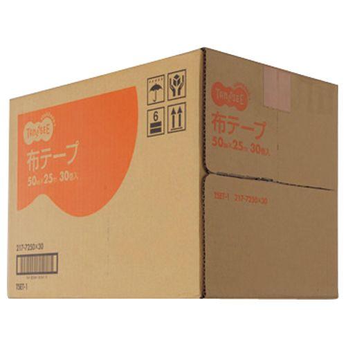 TPS 布テープ 中梱包用 0.24mm厚 50mm×25m 1セット(30巻) 取り寄せ商品