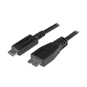 ＳｔａｒＴｅｃｈ．ｃｏｍ USBケーブル/Micro-B - C/1m/USB 3.1 Gen2/10Gbps/ブラック 目安在庫=△｜compmoto
