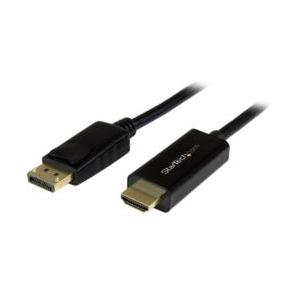 ＳｔａｒＴｅｃｈ．ｃｏｍ ディスプレイ変換ケーブル/DP 1.2 - HDMI 1.4/5m/4K30Hz/BK 目安在庫=○