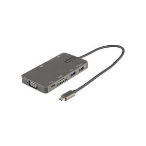 ＳｔａｒＴｅｃｈ．ｃｏｍ USBマルチハブ/USB-C/4KHDMI又はVGA/100W/4xUSB...