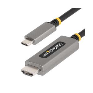 ＳｔａｒＴｅｃｈ．ｃｏｍ ディスプレイ変換ケーブル/USB-C - HDMI/1m/8K60Hz/HDR10/BK 目安在庫=△