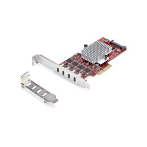 ＳｔａｒＴｅｃｈ．ｃｏｍ USB増設カード/PCIe 3.0 - 4x USB-C /各10Gbps...