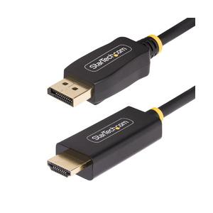 ＳｔａｒＴｅｃｈ．ｃｏｍ DisplayPort 1.4 - HDMI 2.0b変換ケーブル/1m/4K60Hz/アクティブ 目安在庫=○