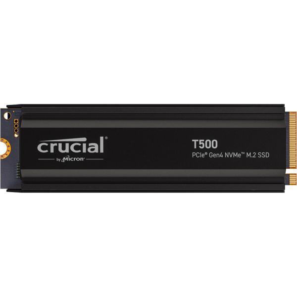 Ｃｒｕｃｉａｌ Crucial T500 2TB PCIe Gen4 NVMe M.2 SSD wi...
