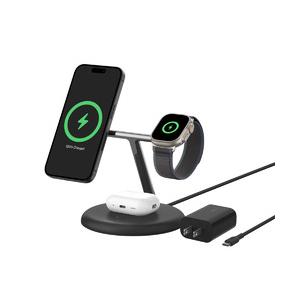 ＢＥＬＫＩＮ Qi2 3-in-1 ワイヤレス充電スタンド 目安在庫=○