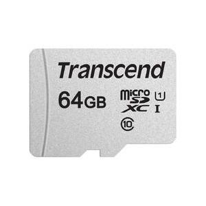 トランセンド・ジャパン 64GB UHS-I U1 microSD w/o Adapter TS64GUSD300S 目安在庫=△｜compmoto