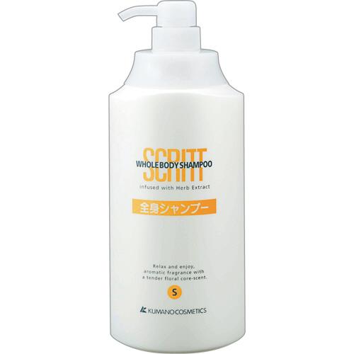熊野油脂 スクリット全身シャンプー 専用空ボトル 1L 1本 取り寄せ商品